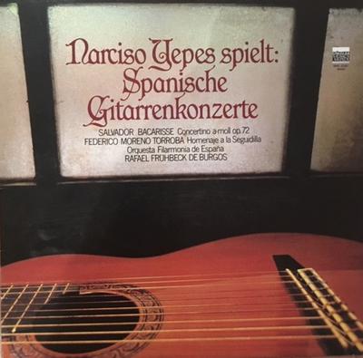 LP Record NARCISO YEPES - Narciso Yepes Spielt: Spanische Git VMS2090 Schwann Musica  1980 Germany Classical Used