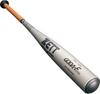 ZETT Hardball Baseball Bat Metal Duralumin 84cm Over 900g Silver Made in Japan BAT15384 Gouda-Fz740 (Super (NZ740)) (1300)