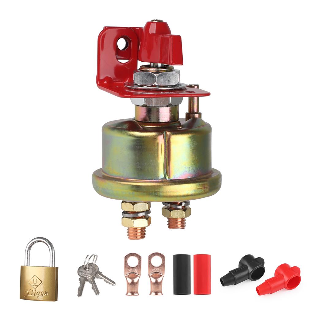 200A Universal High Current Master Battery Disconnect Switch Relays Car Master Switch Kill Cut Off Isolator Switchs