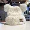 Krásná větruodolná zimní plyšová čepice ve tvaru medvědích uší Harajuku klobouk pro ženy muže Udržujte uši v teple klobouk potřeby do chladného počasí