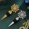 Wine Topper Christmas Decorations Airtight Cork Holiday Wine Sealer Bottle Stopper For Champagne Liquor Alcohol Beer Home Bar