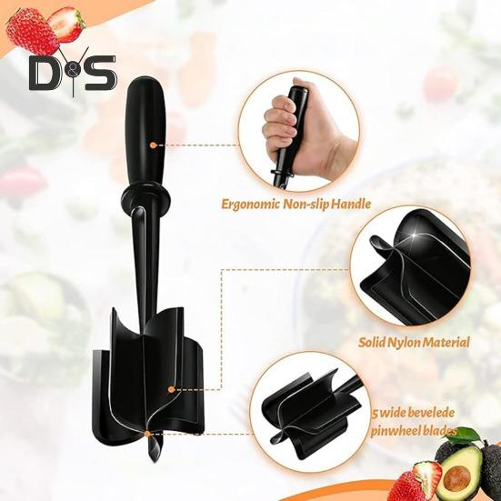Tocător de carne Tocător de carne manuală Mașină de zdrobire de cartofi Tocător de carne de vită măcinată rezistentă la căldură Instrument de bucătărie sigur pentru vase antiaderență