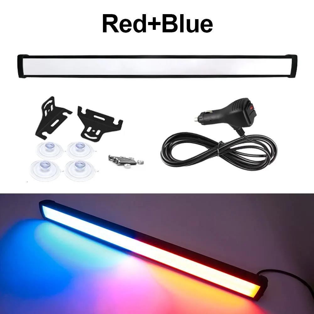 Strobe Police Lights LED For Auto Emergency Grill Warning Lamp 80 Led Windshield Bar Traffic Advisor Flashlight Car Accessories