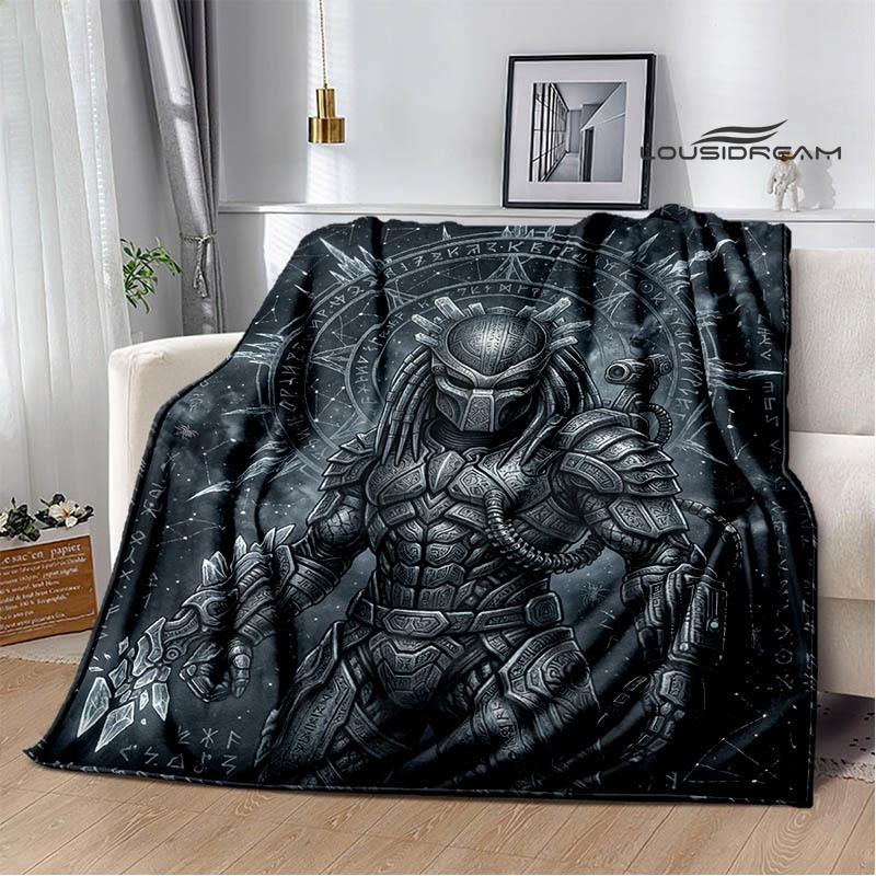 AVP Alien Vs Predator Blanket Picnic Blanket Warm Blankets Outdoor Blanket Home Bed Linings Blankets for Beds Birthday Gift