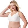 Smooth French Small Wave Deep V Seamless Jelly Strip Underwear European and American Comfortable Bra