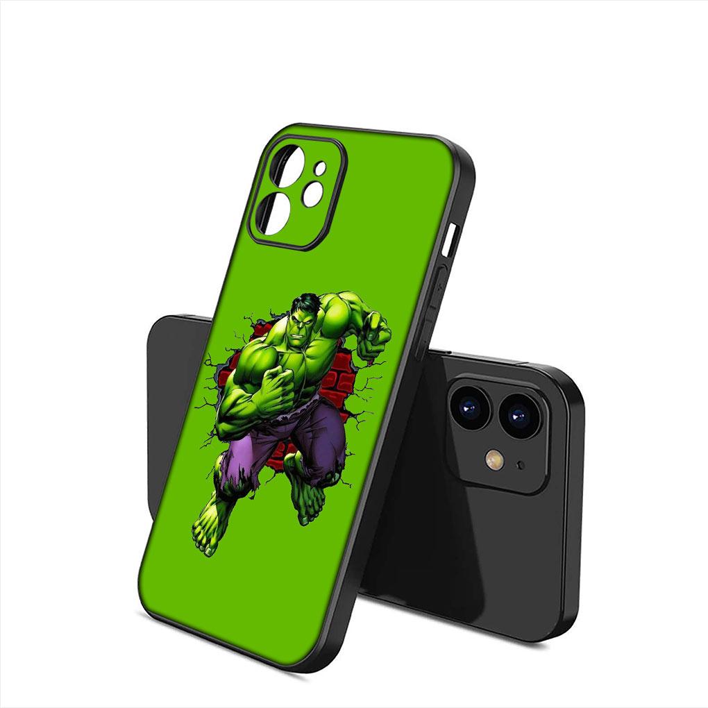 Thor Odinson Hammer Marvels Hulk Phone Cover Casing for Apple iPhone 15 14 Plus 13 12 Mini Pro Max XR + 13Pro 14+ 15+ Soft Case