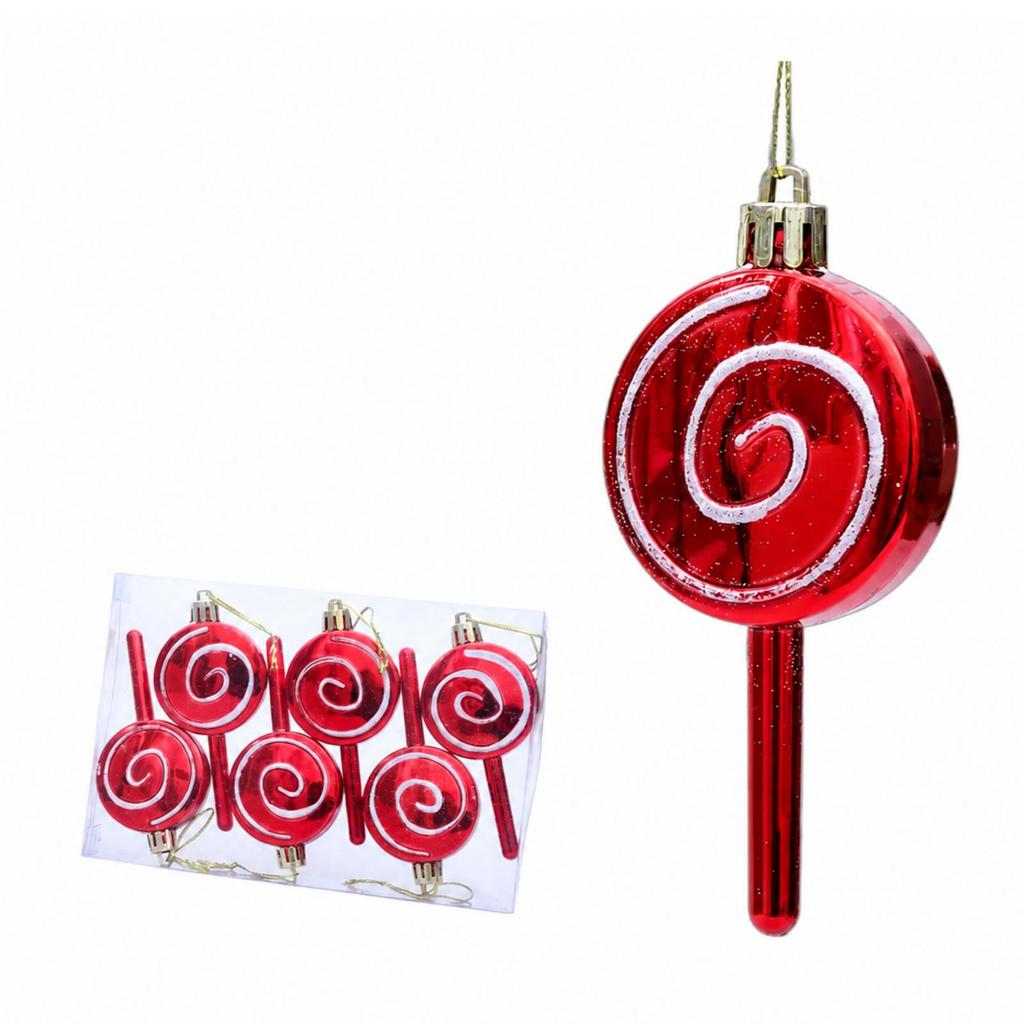 Spiral Candy Swirl Ornament Nostalgic Christmas Ornaments Sturdy