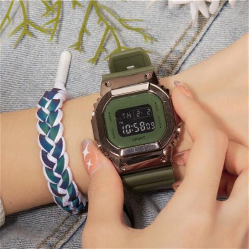 Fashion Mens Women Sport Watches Silicone Calendar Electronic Watch Student LED Digital Watch