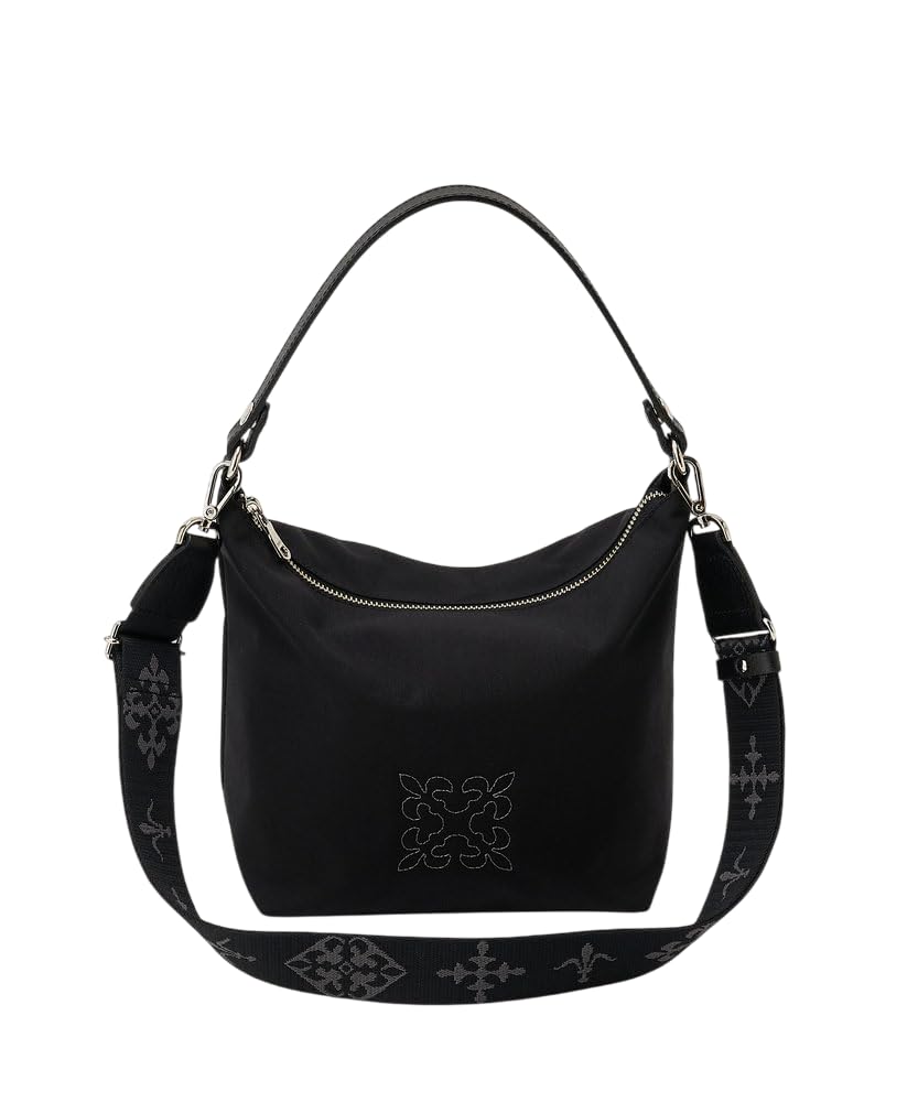 

Cordura nylon simple shoulder bag RUZ1051322A0004 Free Black [Russet] 320g/Water-repellent 2-way чорний