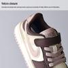 Boys and Girls' Versatile 2026 Spring/Autumn Leather Skate Shoes - Breathable Casual Sports Sneakers