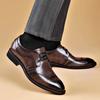 Men Dress Shoes Patent Leather Brogue Male Formal Wedding Party Office Shoes Men Man Oxfords Business Shoes Moccasins