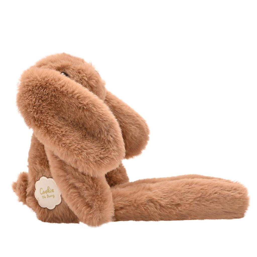 Cookie The Plush Long Leg Dark Brown Bunny 35 Cm