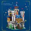 Non-Toxic Medieval Castle Building Blocks Model European Style City View Moc Bricks Toys Creative Desktop Decoration Diy Toys For Kids