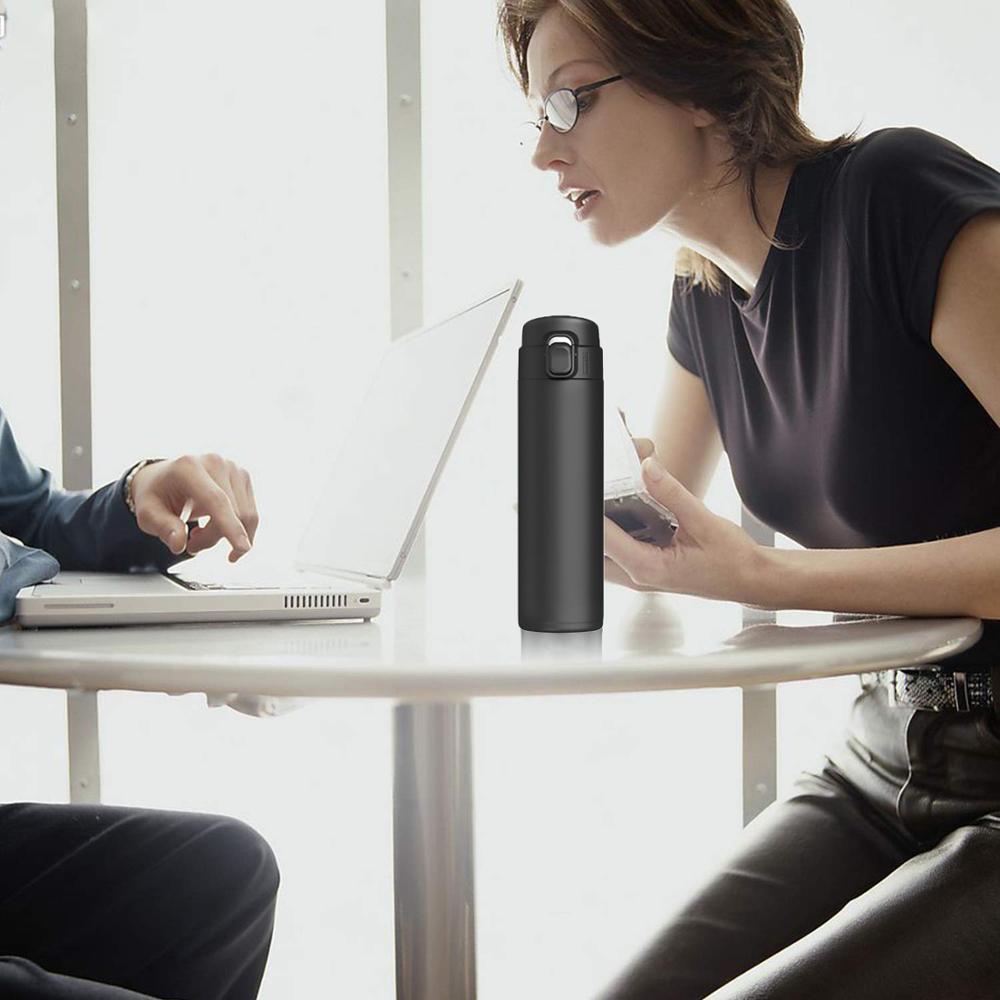 350ml/500ml termoska z nerezové oceli přenosná vakuová láhev izolovaná láhev na vodu BPA Free Food Termoska Cestovní hrnek na kávu