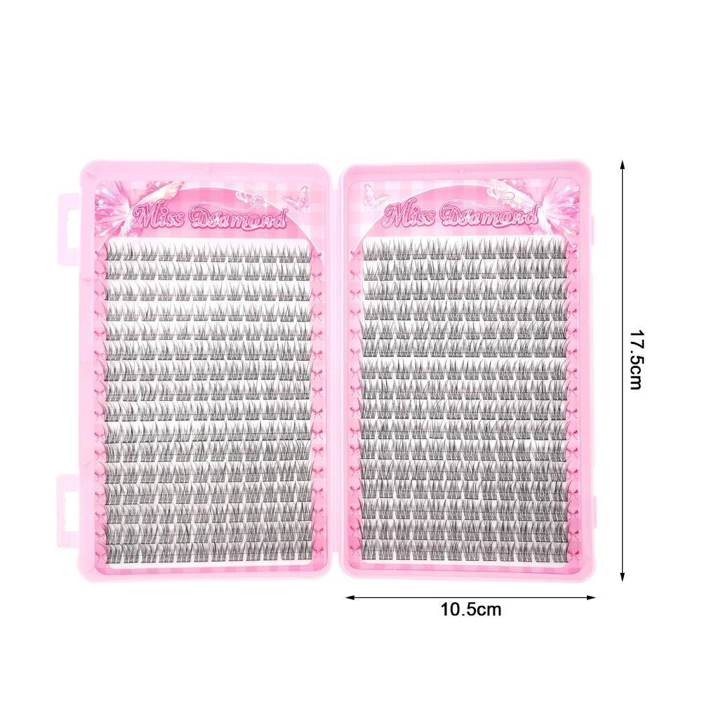 32 Rows Eyelash Extension Fluffy Individual Eyelashes Tweezers Cluster Eyelashes  Music Festivals