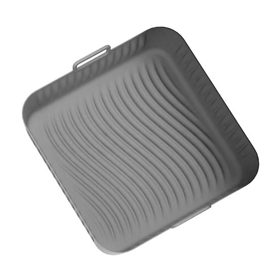 Square Silicone Air Fryer Liner Reusable Non-Stick Mat for COSORI 5QT/6QT Fits Square Baskets
