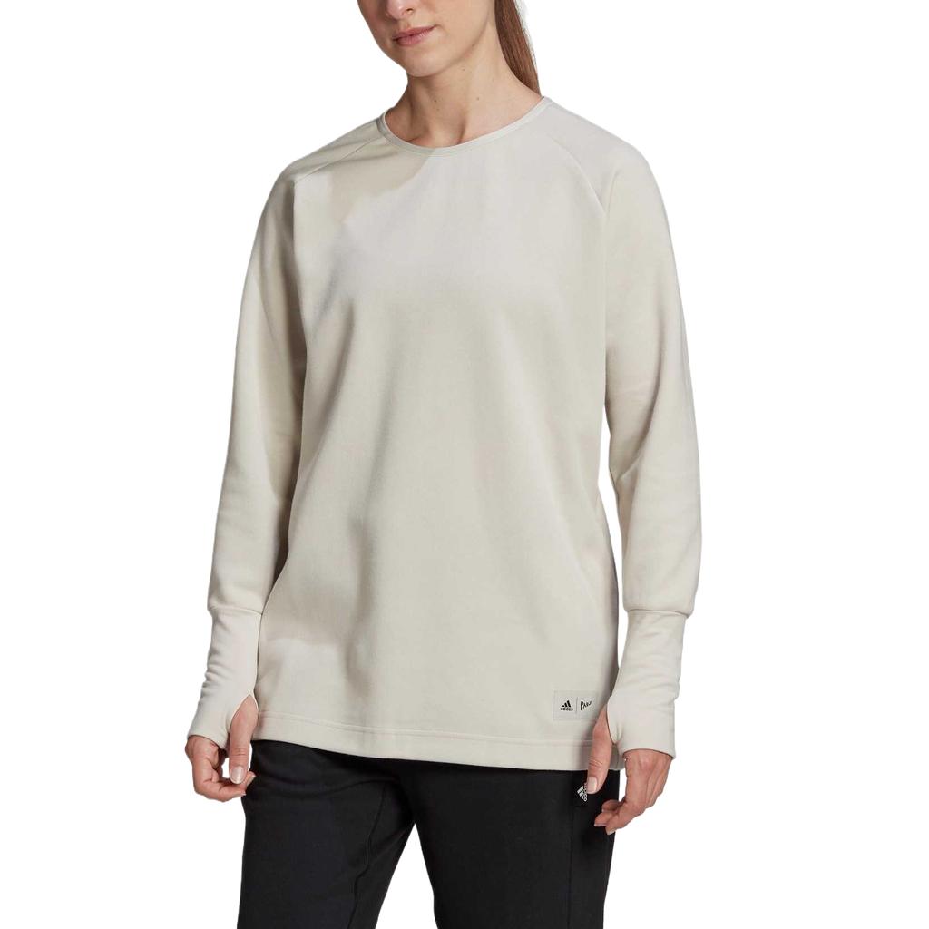 Adidas PARLEY CREW SWEATSHIRT Women's Bauxite Brown HG6633