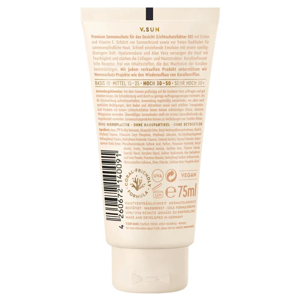 V.SUN Sun Cream Face Take Care LSF50, 75ml