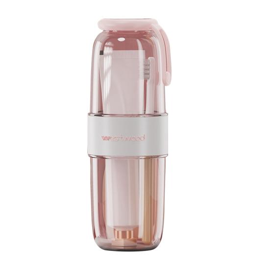 Mouthwash Cup Portable Travel Toothbrush Holder Case Multi-purpose Storage Container for Business Trips Camping