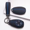 Key Fob Cover for Leapmotor T03 S01 C11 C01 with Keychain Anti-Scratch Shockproof Protective Shell Holder with Honeycomb Texture Shockproof Structure