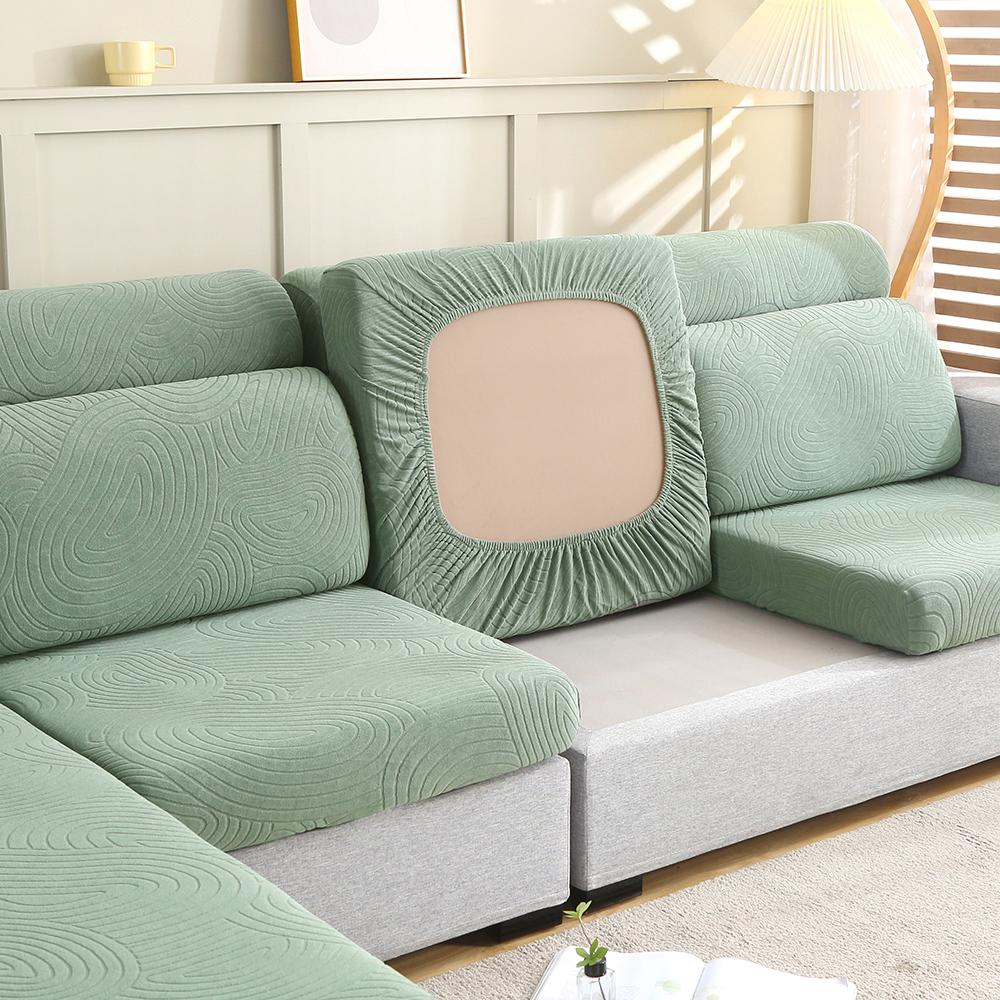 Husă de pernă pentru scaune de canapea jacquard Husă elastică de canapea groasă pentru protectie de mobilier de sufragerie în formă de L, fotoliu, huse de canapea