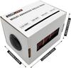 4 Korninger Sandpapirruller Lange Slipende Sandpapirruller med Dispenser for Trebearbeiding Metallpolering 120 180 360 600 Korninger Per Rull 6 Meter