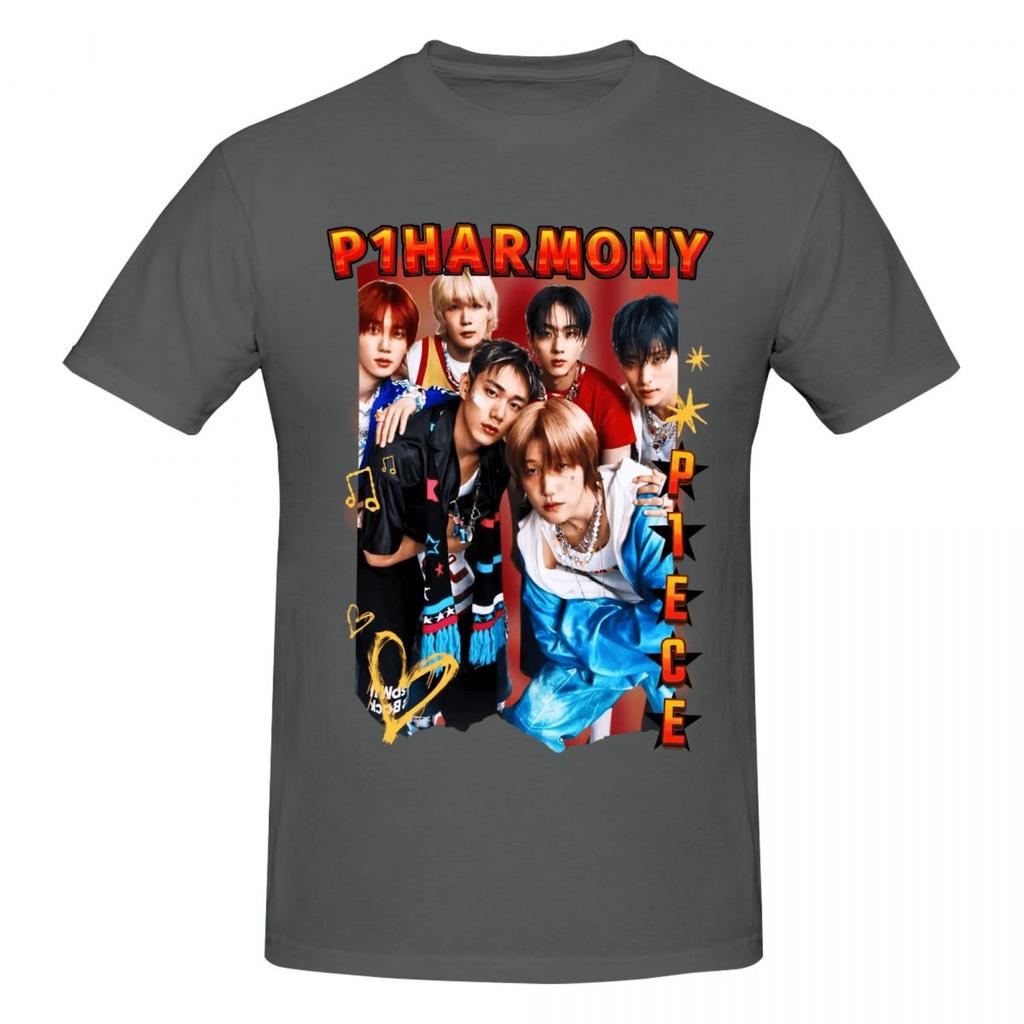 P1harmony Band Trending T Shirts Graphic Y2k Pops Quality Tshirts For Unisex Wounisex Clothes