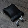Pu Leather Coin Purse Women Men Small Mini Short Wallet Bag Key Earbuds Holder