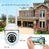 1080P Home Surveillance Camera Indoor, Intelligent Wireless Wifi Camera Remote Network High Definition Full Color