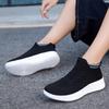 TUINANLE Women Shoes Soft Loafers Black Flat Sneakers Women's Moccasins Casual Flats Female Footwear Men Sock Shoes