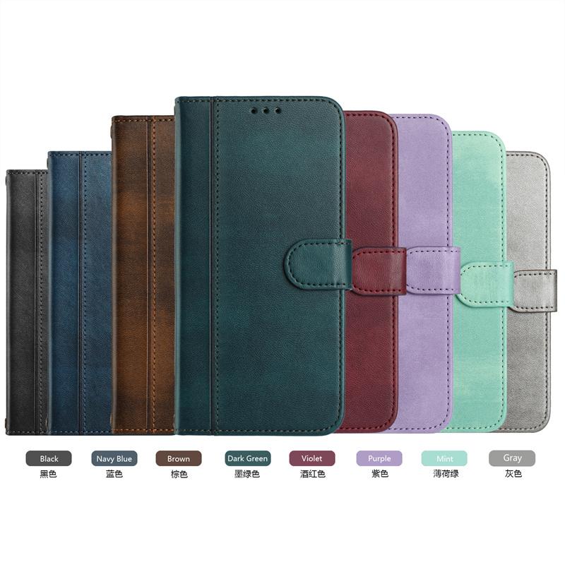 Casing For Infinix Note 40X 40 Pro Plus 50 Zero 20 30 2023 GT 20 KC 8 CC7 4G 5G Leather Wallet Pocket Card Slots Flip Case Cover