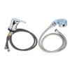 31.5in Shampoo Faucet 47.2in Shampoo Bowl Hose Kit With Large Blue Brush Sprayer