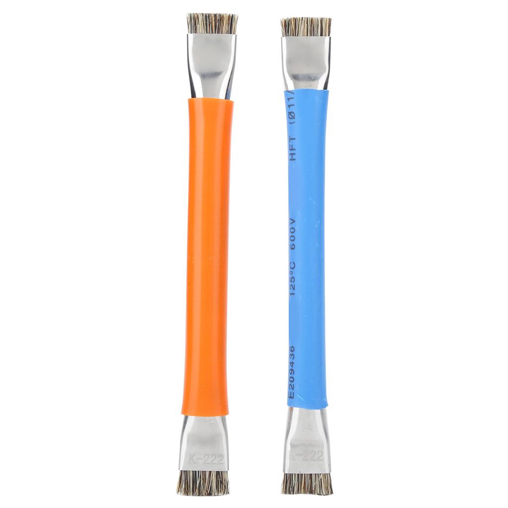 2Pcs Double Head AntiStatic Brush Safe Hard Cleaning Tools for Phone Motherboard