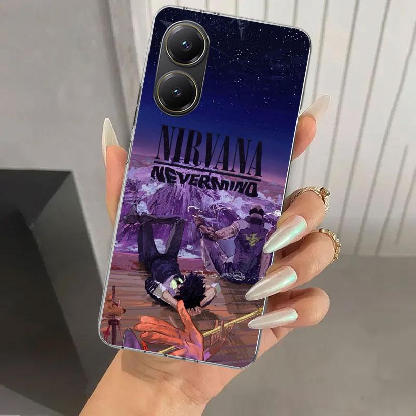 Retro Singer Kurt Cobain Phone Case for Xiaomi Poco X5 X6 X7 Pro F7 Ultra M7 Redmi 15 15C 13 13C 12 12C 10 10A 10C 9 9A 9C 9T Sh