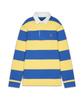 POLO RALPH LAUREN Classic Fit Striped Jersey Rugby Shirt - Yellow