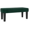 Box Spring Bed with Mattress Dark Green 120 x 190 cm Velvet