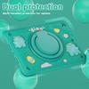 For iPad 10.2 (2021)/(2020)/(2019) Case Kickstand PC+Silicone+TPU Tablet Cover