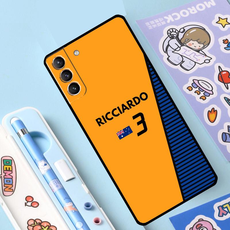 Daniel Ricciardo F1 Formel 1 Hülle Für Samsung Galaxy S23 S21 FE S20 FE S22 Plus Note 20 Ultra Note 10 S8 S9 S10 Plus Hülle