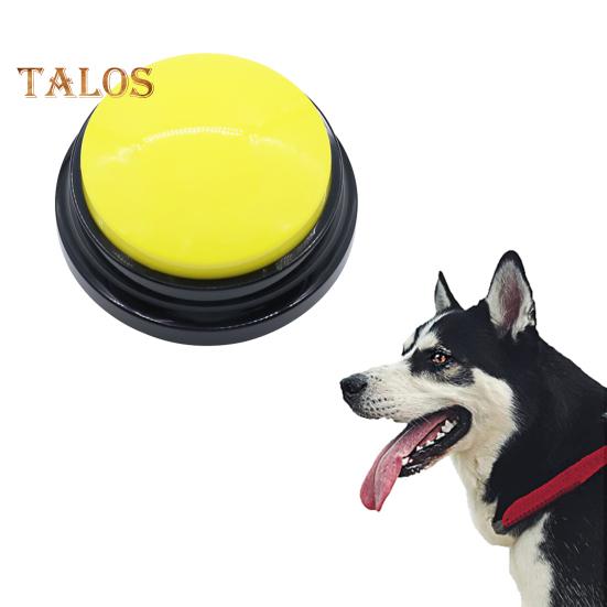 Sprachaufzeichnungstaste, interaktive Hundetaste zur Kommunikation, Pet Speak-Trainingssummer mit 30-Sekunden-Aufzeichnung für Hunde und Katzen