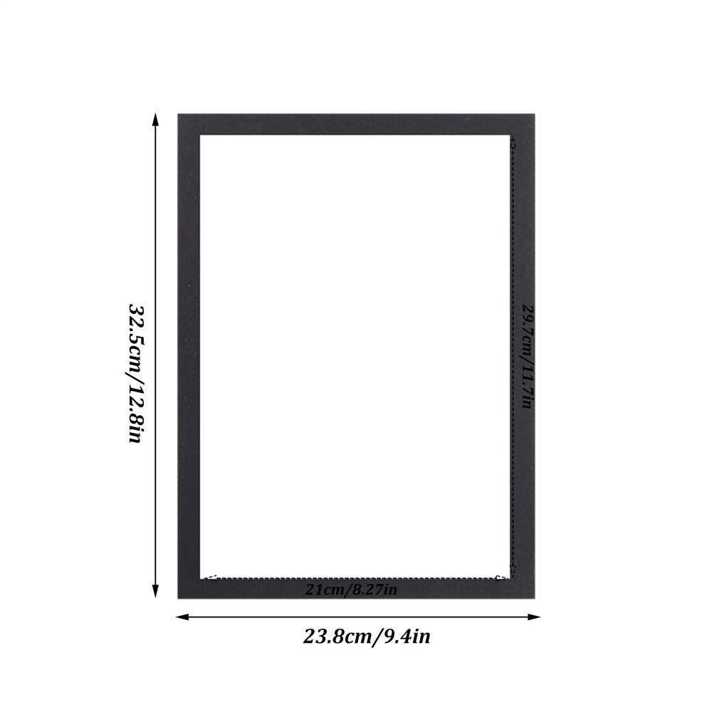 Magnetische fotolijsten A4 Magnetische lijst Woondecoratie voor School Klaslokaal Reizen Vakantie Afstuderen Bruiloft Feest