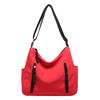 Tote bag, new autumn and winter popular shoulder bag, large-capacity leisure student class commuting messenger bag