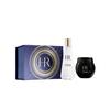 Skin Care Set HR New Black Bandage Cream with Small Dewdrops, Plump Water Set, Christmas Limited Gift Box Cream 100ml + Dewdrop 200ml