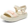 Skechers Pop Ups 3.0 Comfortable Versatile Velcro Platform Beach Sandals Women Sandals Beige 114807-NAT