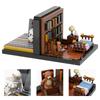 MOOXI Escena de Película de Ciencia Ficción Interestelar Nave Espacial Bloques de Construcción para Adultos Set de Ladrillos MOC Modelo Kit Juguetes DIY Para Niños Niños Niña Regalo