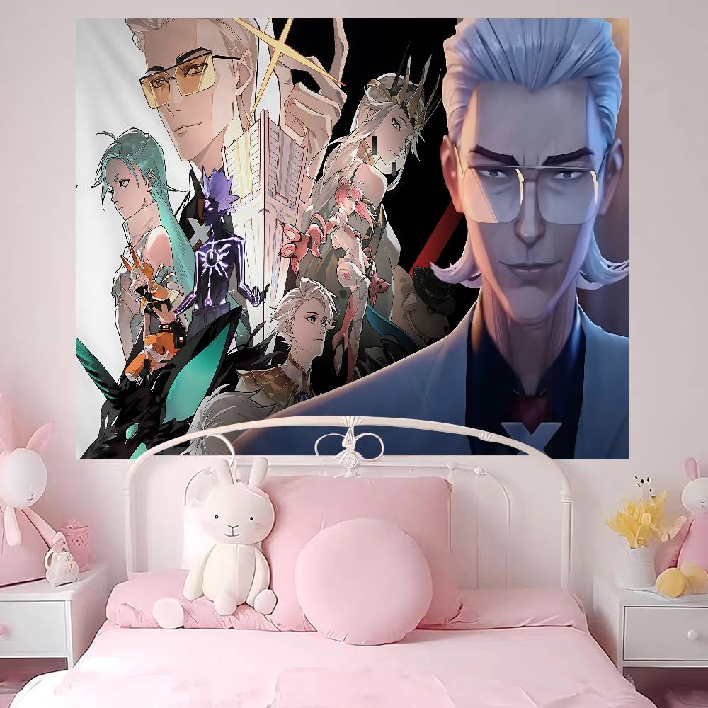 To Be Hero X Anime Cartoon Tapestry Hippie Flower Wall Carpets Dorm Decor Art Home Decor