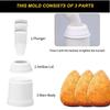 1PC Conical Round Rice and Vegetable Roll Maker DIY Rice and Vegetable Roll Mould  Kitchen Tools  Shou Driver Mold