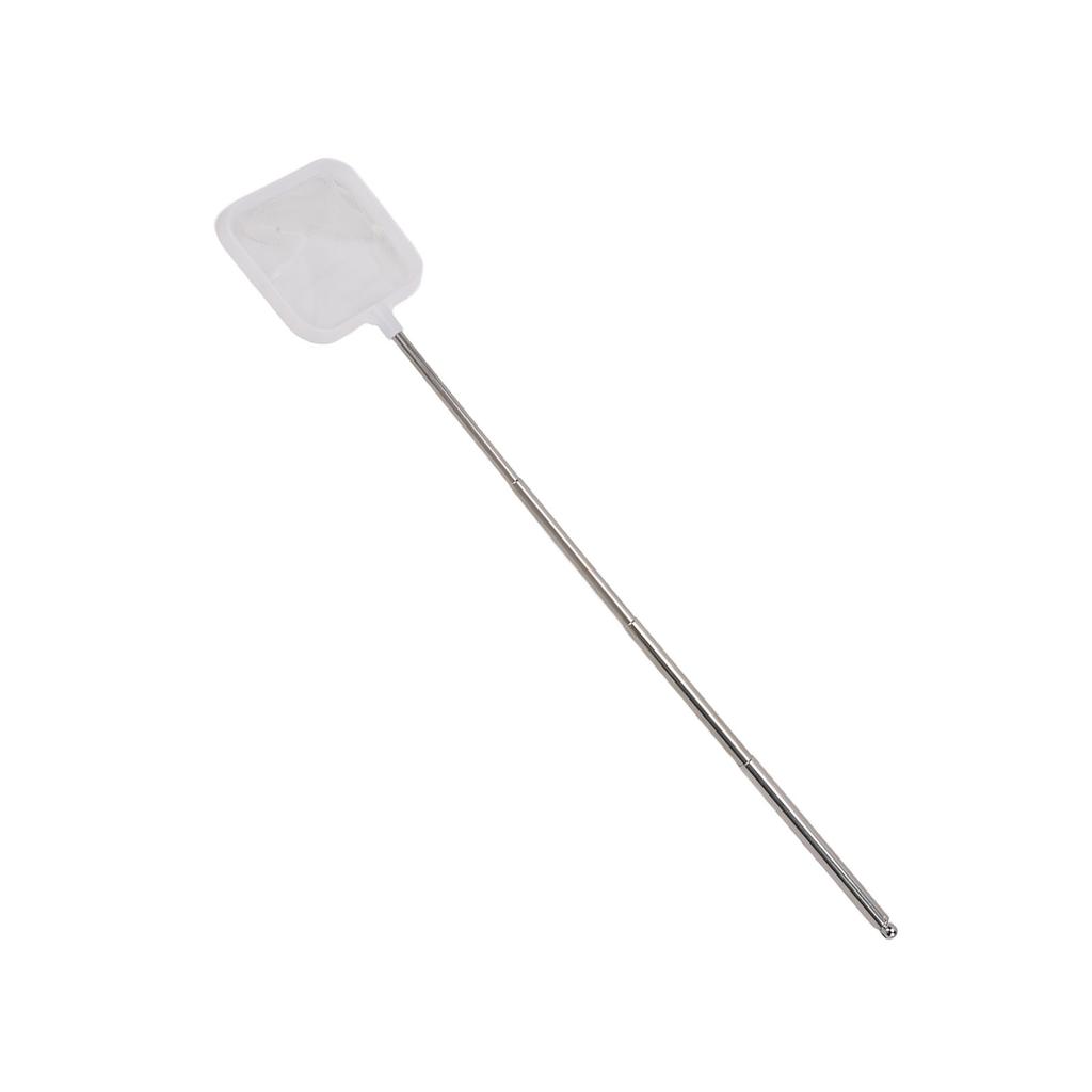 Aquarium Shrimp Net Fine Mesh Extendable Handle Plastic Fish Shrimp Skimming Net for Brine Shrimp Fi