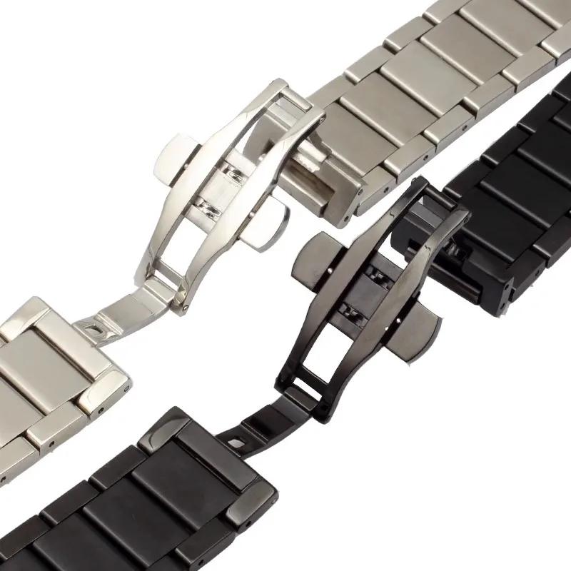 Watchband Accessory for HUBLOT BIG BANG Solid Stainless Steel  Men's Watch Strap Chain Watch Bracelet Wristband 27mm*19mm