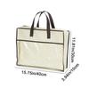Non-Woven Fabric Clear Clothes Storage Bag Dustproof Blanket Bedding Handbag  Wardrobe