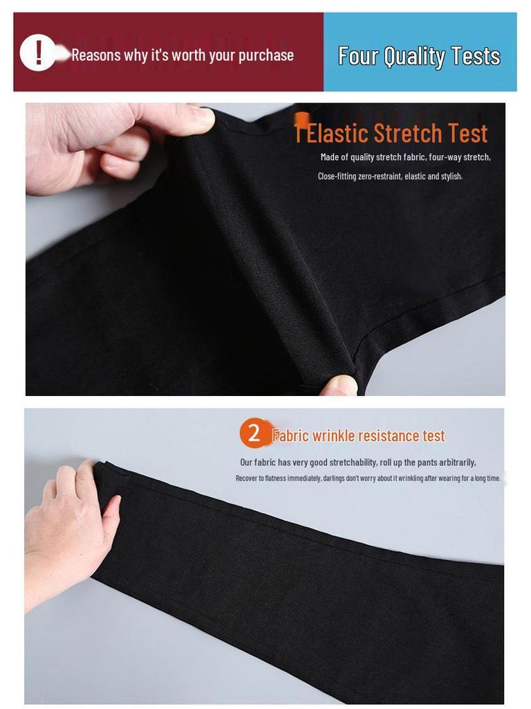 Damen Skinny Bleistifthose - Frühling/Herbst, 4 Taschen, vorne & hinten